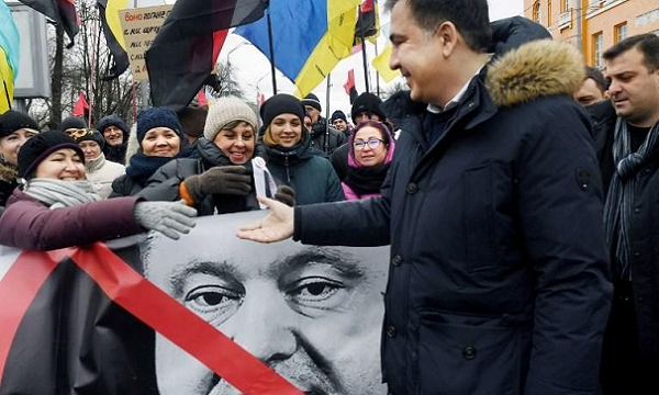 Михаил Саакашвили возвращается в игру против своего врага Порошенко — Rzeczpospolita