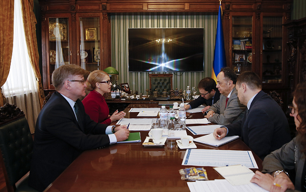 Тимошенко рассказала Главе Представительства ЕС о масштабных фальсификациях штабом Порошенко