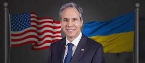 В Киев прибыл госсекретарь США Энтони Блинкен