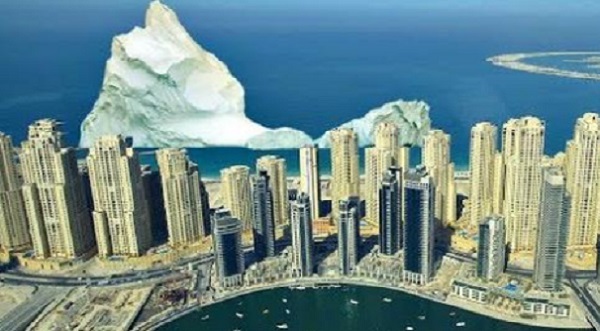 Айсберги у берегов ОАЭ – это реальность. ВИДЕО