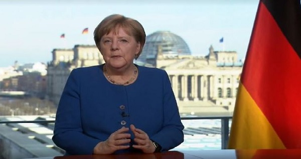 Фюрер Ангела Меркель из-за коронавируса призвала немцев к солидарности времен Второй мировой войны