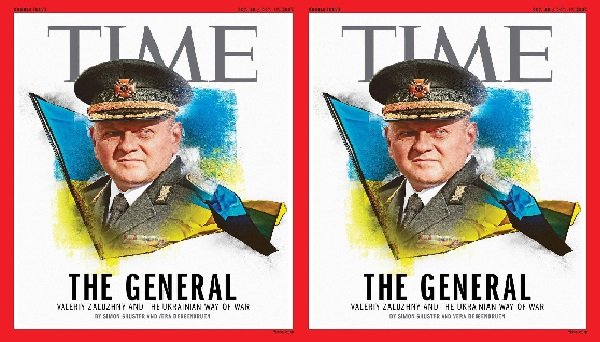Главнокомандующего ВСУ генерала Валерия Залужного поместили на обложку нового выпуска журнала Time