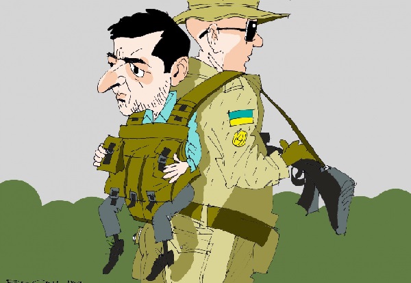 Хочет ли Зеленский ввести в Украине военное положение? Или это так - с@ксуальные фантазии "заднеприводного"?