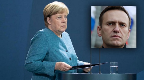 Канцлер Германии Ангела Меркель столкнулась с дилеммой: отравленный Навальный или Северный поток-2 -  Bloomberg