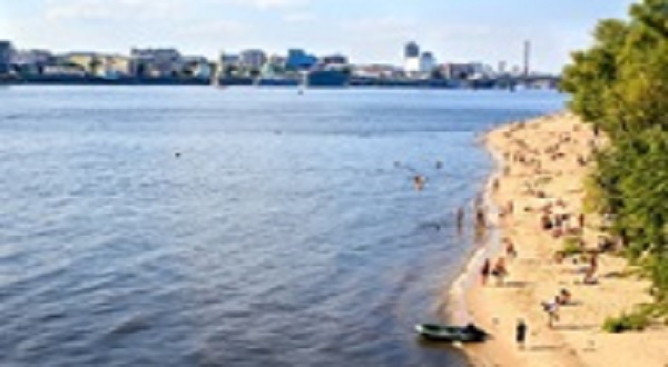 На всех пляжах Киева запретили купаться