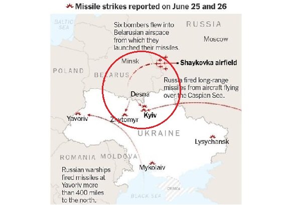 От же п#д@расы! В Беларуси заявили, что от них не исходит угроз для Украины. А ракеты откуда летят?