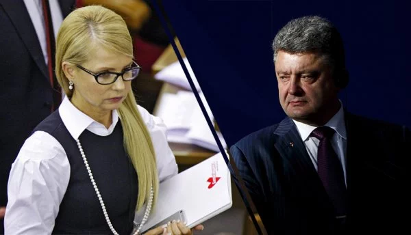 Отрыв между рейтингами Тимошенко и Порошенко зрастает. Во втором туре он проигрывает уже всем