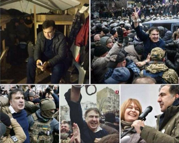 Сегодня в Украине вместо одного Саакашвили имеем тысячи Саакашвили - это патриоты Украины !!!