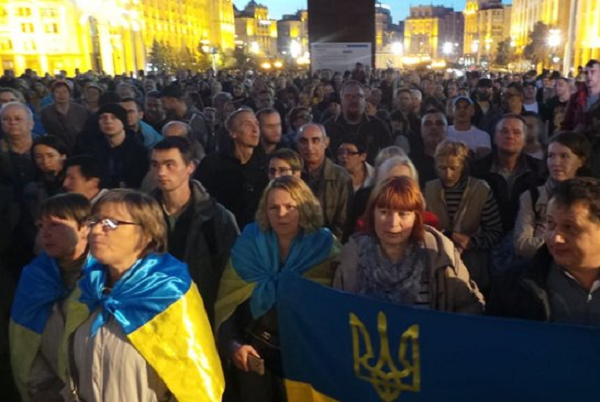 Семенченко призвал патриотов на Майдане гнать порохоботов и других предателей со своих рядов