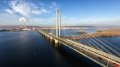 Южный мост в Киеве закрыт для частного транспорта