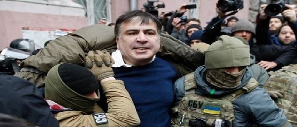 Задержание Саакашвили в 2018 году: в тюрьму ск@тов!