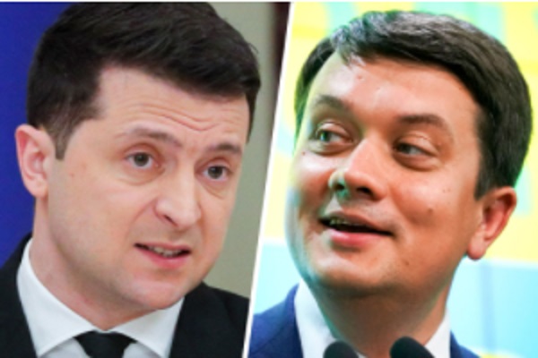 Зеленский пока еще лидирует в президентском рейтинге, но во втором туре его побеждает Разумков — опрос