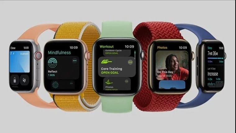 Сравнение характеристик Apple Watch 7 и Apple Watch 6